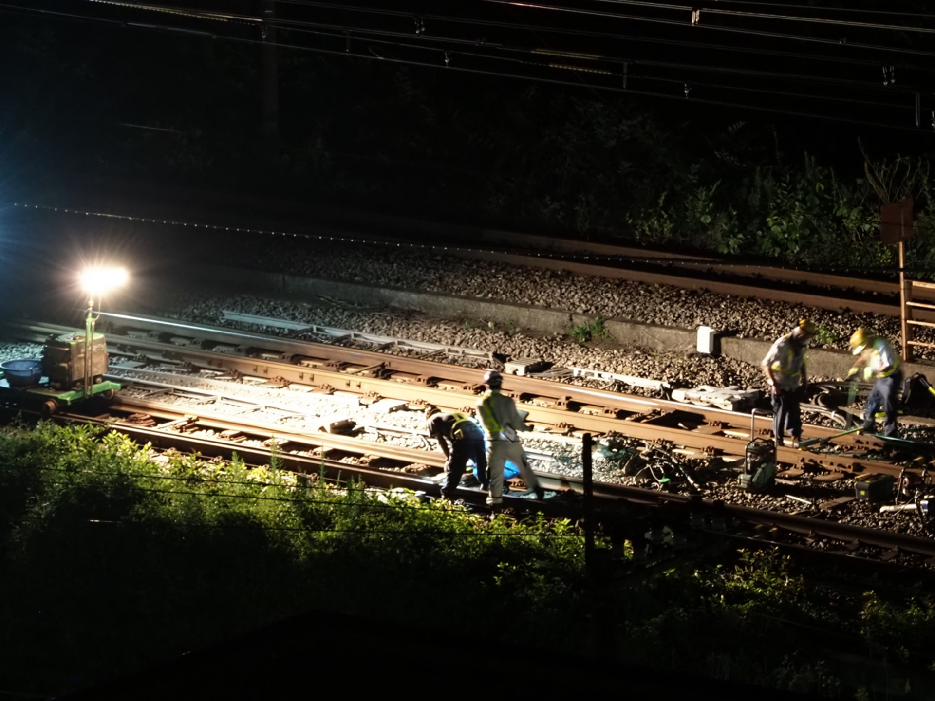 さまざまな鉄道工事の現場で活躍できます
