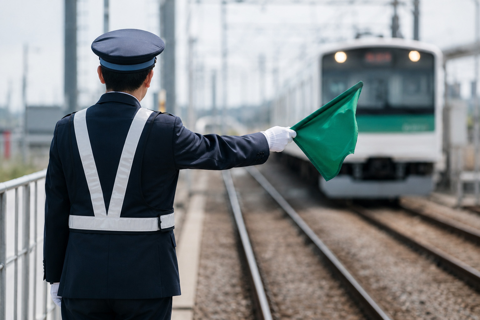 列車見張員の仕事を知る