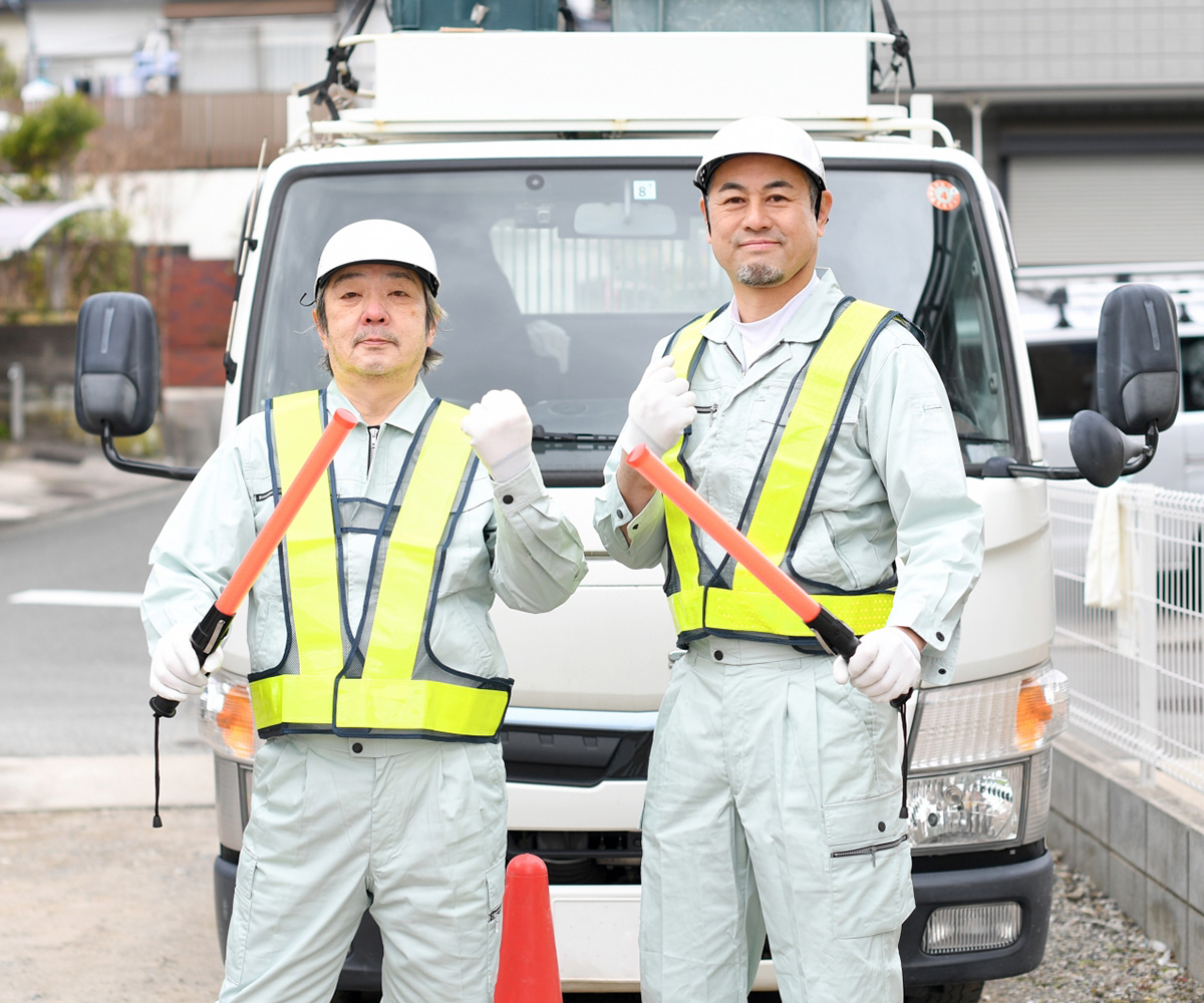 幅広い世代のスタッフが活躍しています